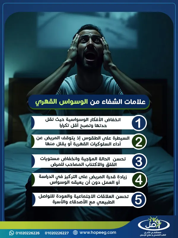 علامات الشفاء من الوسواس القهري