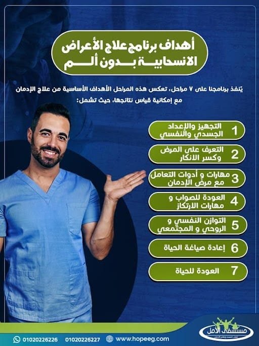 برنامج علاج الأعراض الانسحابية بدون ألم