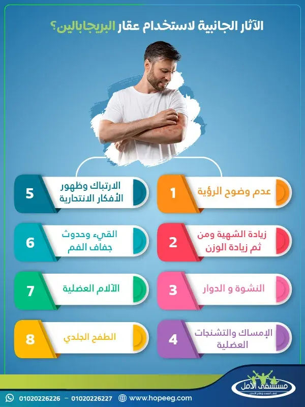 ماهي الآثار الجانبية لاستخدام عقار البريجابالين؟