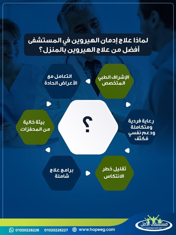 لماذا علاج إدمان الهيروين في المستشفى أفضل من علاج الهيروين بالمنزل؟