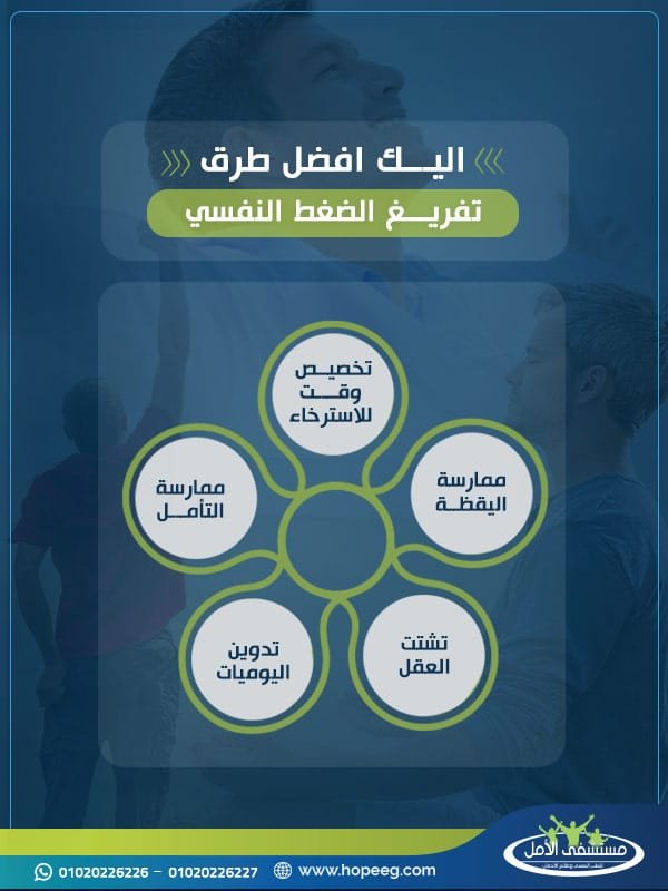 طرق تفريغ الضغط النفسي