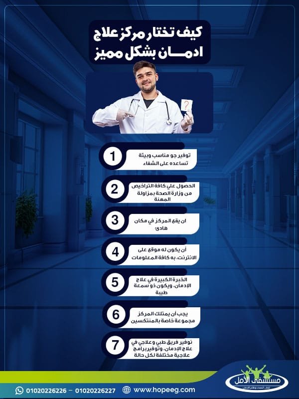 كيف تختار مركز علاج ادمان بشكل مميز