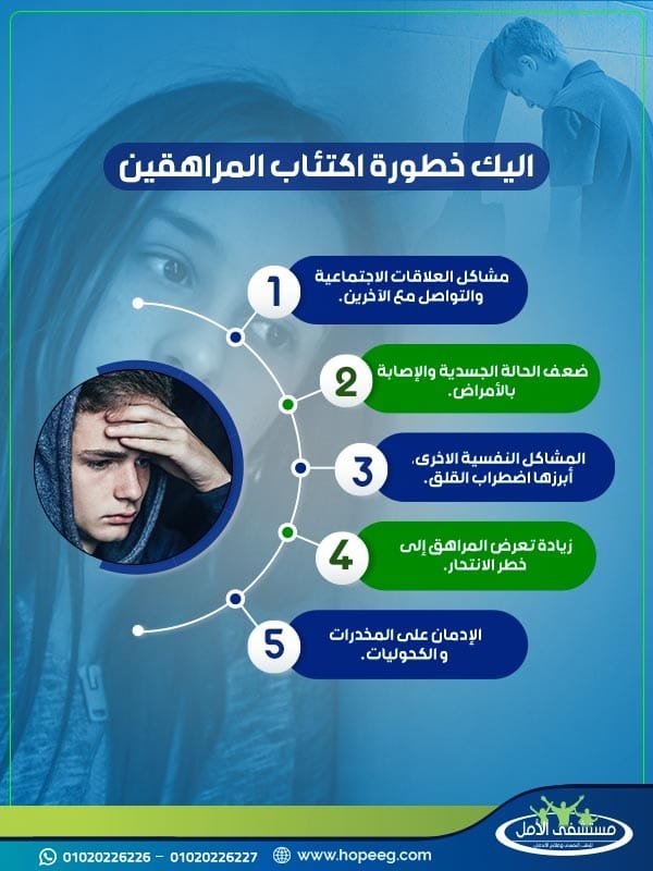 هل اكتئاب المراهقة خطير؟