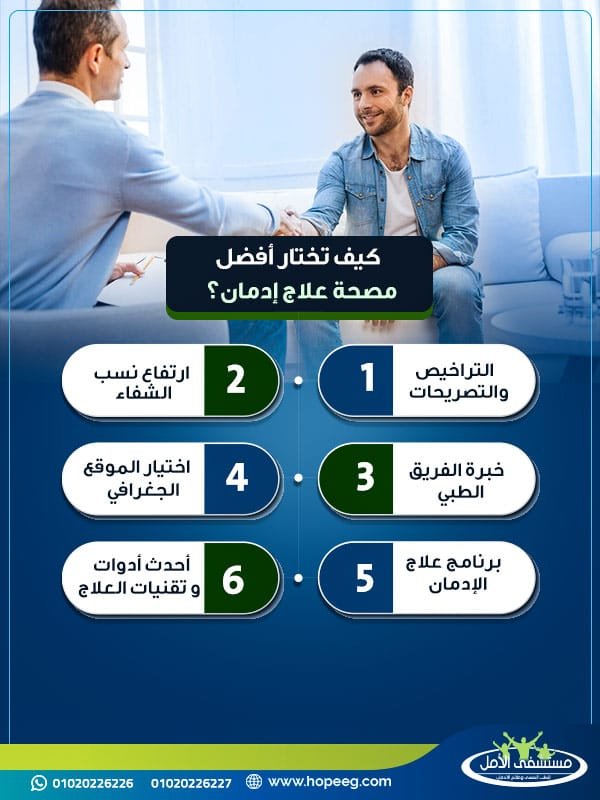 كيف تختار أفضل مصحة علاج إدمان؟