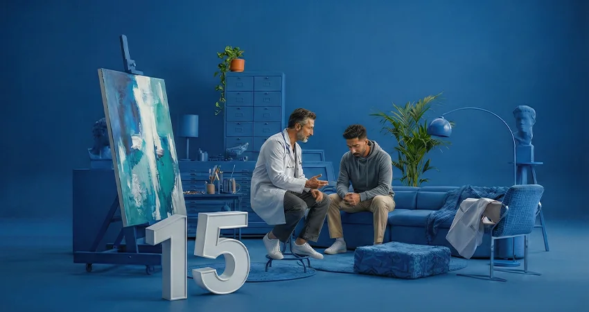 برنامج علاج القلق والاكتئاب في 15 جلسة