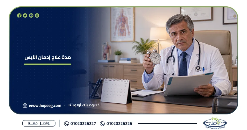 مدة علاج إدمان الآيس